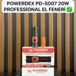 Powerdex Pd-5007 Profesyonel Şarjlı 20w 1000 Lümen El feneri