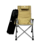 WİNDCAMP KATLANIR KAMP SANDALYESİ PREMIUM - SIRT AYARLANABİLİR - BEJ
